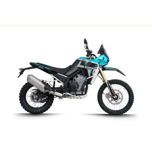 KOVE MOTO 800X RALLY in Aktion auf einem Offroad-Trail