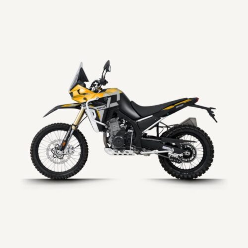KOVE MOTO 800X RALLY in Aktion auf einem Offroad-Trail