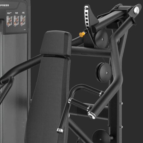 Toorx PLX-9200 Multi Press in Aktion – Effektives Oberkörpertraining mit 100-kg-Gewichtsstapel und anpassbarem Design.