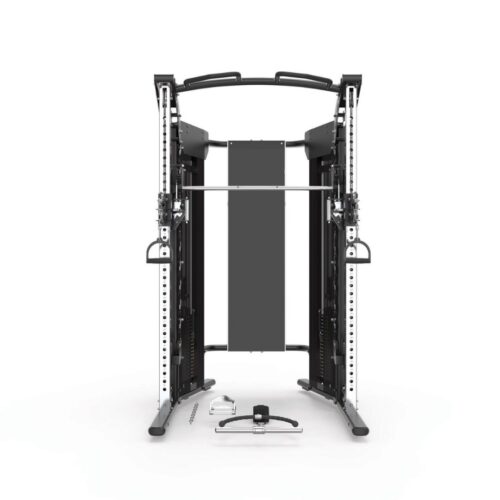 Toorx ASX-7000 – Multifunktionale 3-in-1 Trainingsstation mit Dual Pulley, Smith Machine und Rack.